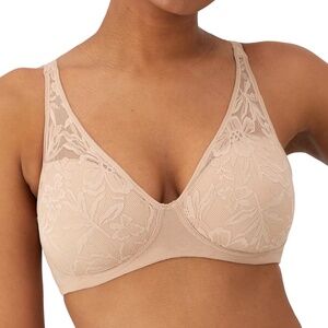 Bali Breathe Wireless T-Shirt Bra DF7594 - Almond, L